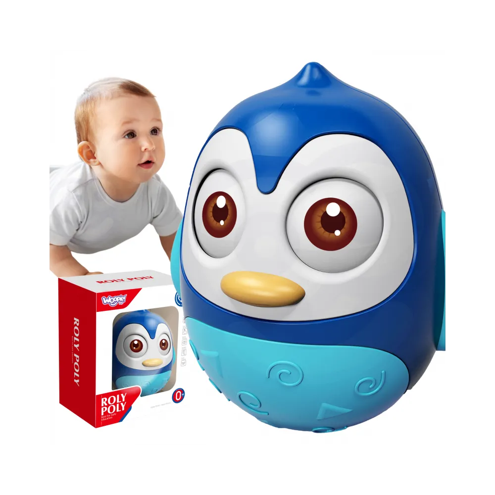 WOOPIE BABY Sensoryczny Pingwinek Wańka Wstańka