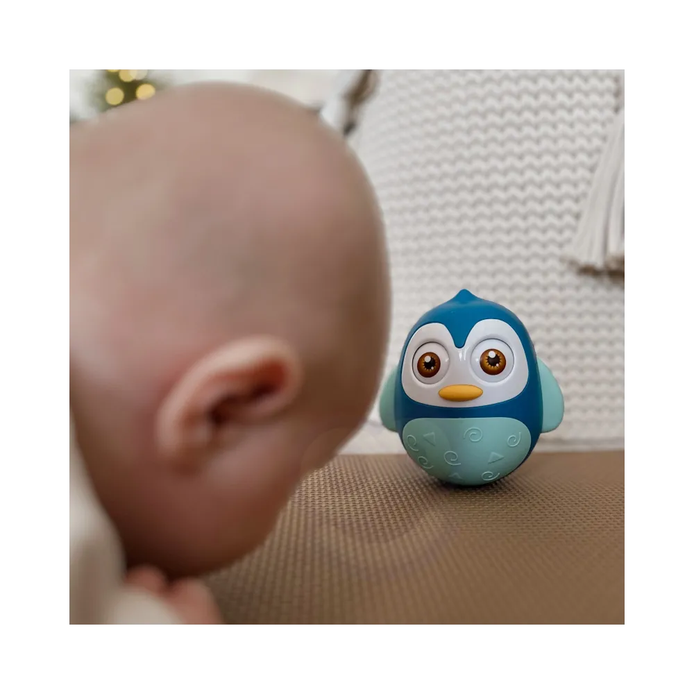 WOOPIE BABY Sensoryczny Pingwinek Wańka Wstańka