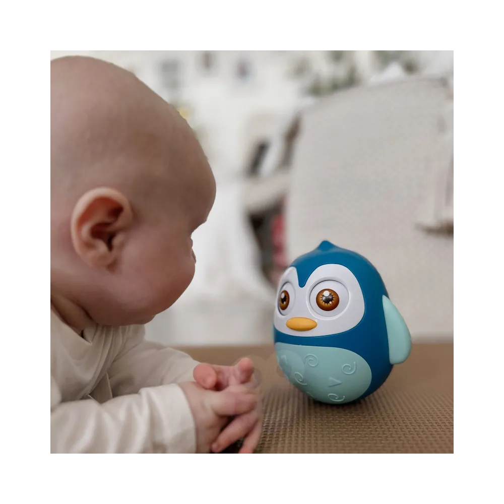 WOOPIE BABY Sensoryczny Pingwinek Wańka Wstańka