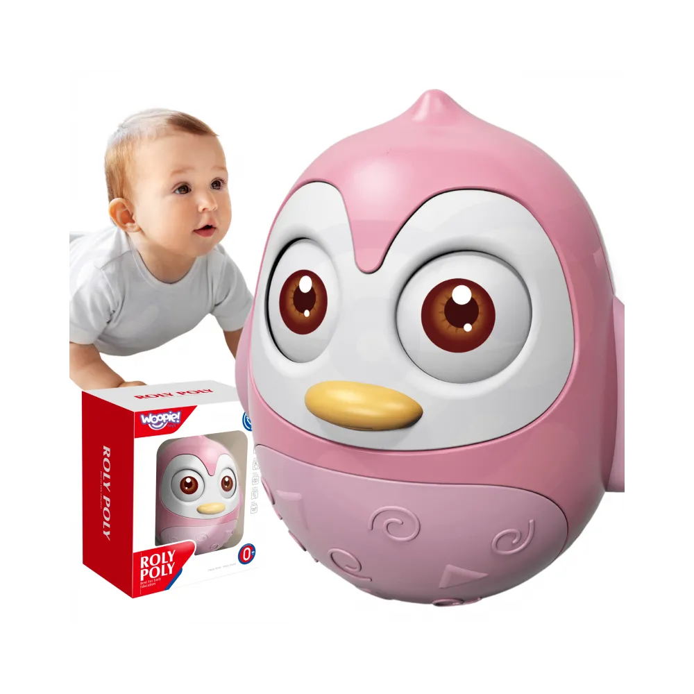 WOOPIE BABY Sensoryczny Pingwinek Wańka Wstańka