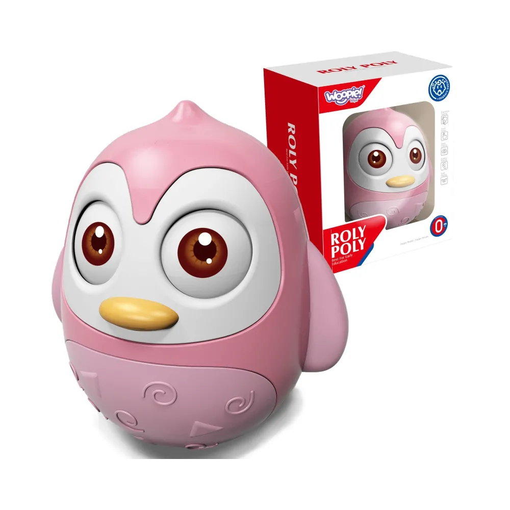 WOOPIE BABY Sensoryczny Pingwinek Wańka Wstańka