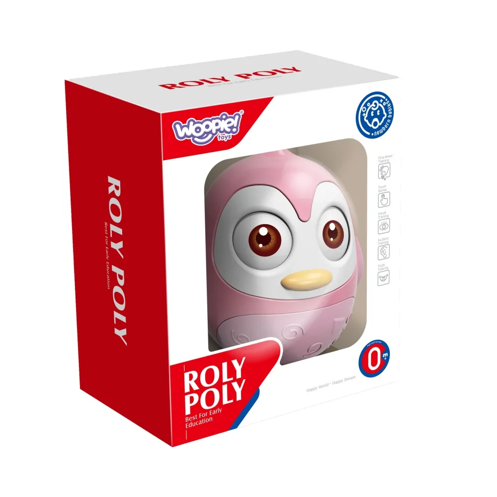 WOOPIE BABY Sensoryczny Pingwinek Wańka Wstańka