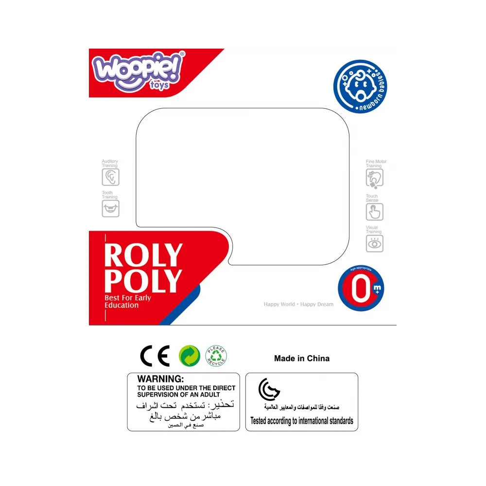 WOOPIE BABY Sensoryczny Pingwinek Wańka Wstańka