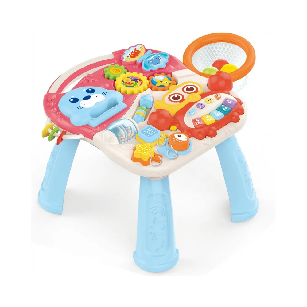 WOOPIE BABY Pchacz Chodzik Stolik Edukacyjny Hulajnoga Jeździk 4w1