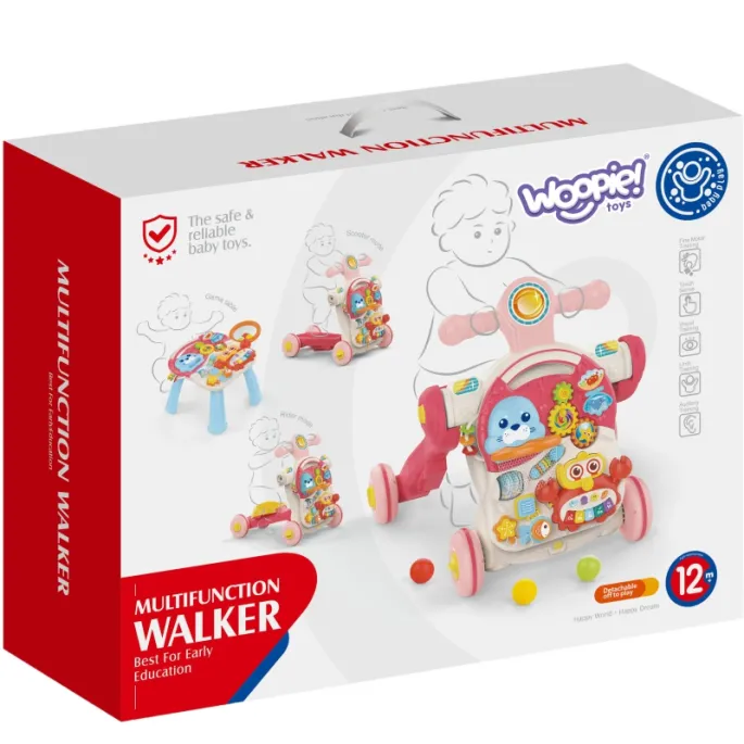 Wielofunkcyjna zabawka rozwijająca zdolności manualne dzieci.