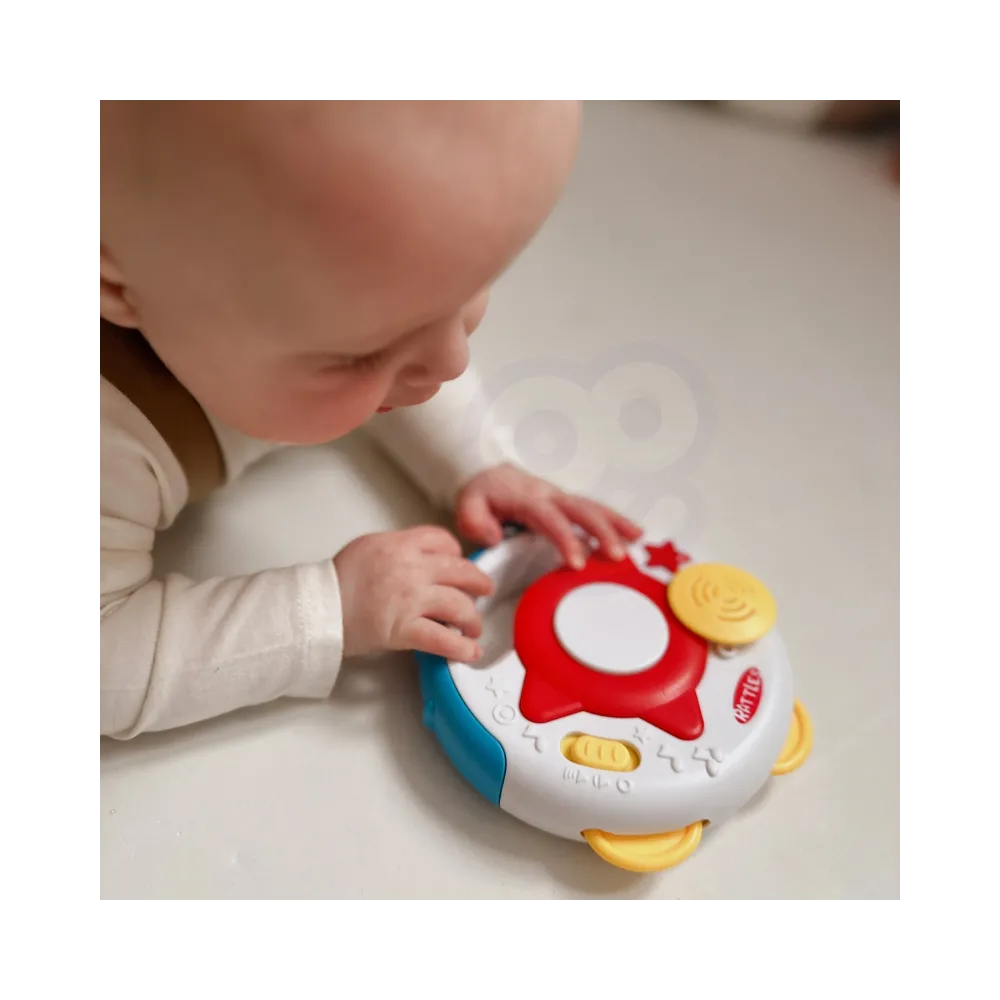 WOOPIE BABY Interaktywny Tamburyn Zabawka Muzyczna