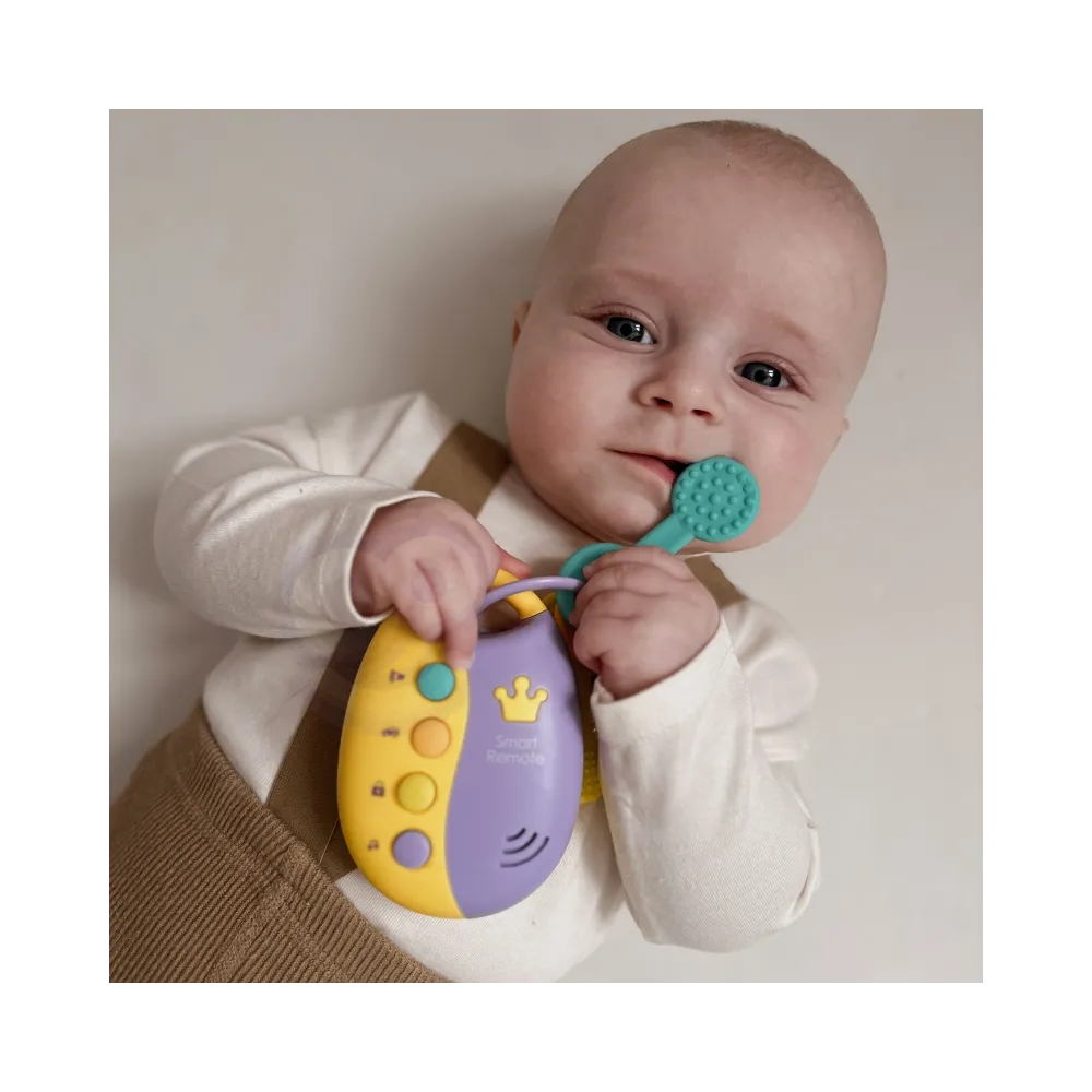 WOOPIE BABY Interaktywne Kluczki Samochodowe z Pilotem Gryzak 2w1