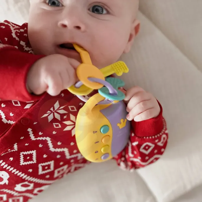 Kolorowe kluczyki z realistycznymi efektami dźwiękowymi