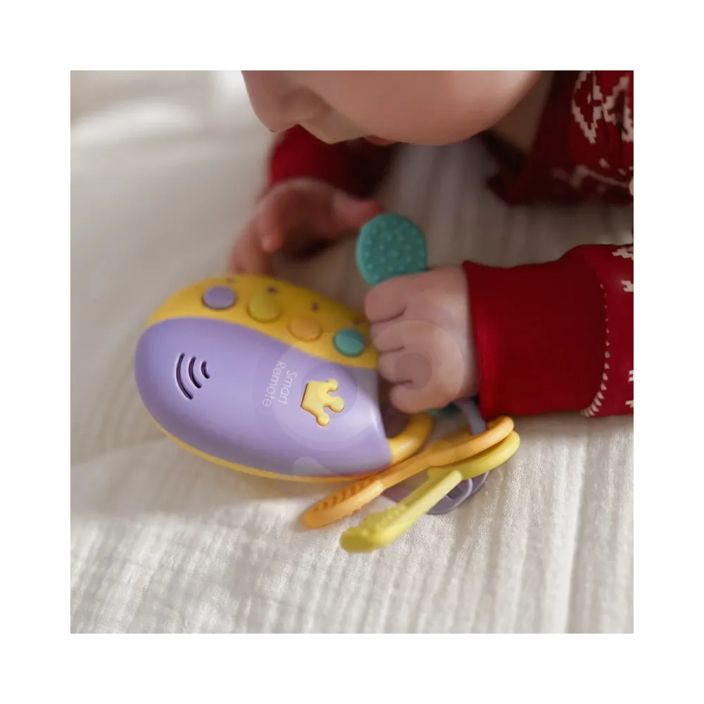 WOOPIE BABY Interaktywne Kluczki Samochodowe z Pilotem Gryzak 2w1