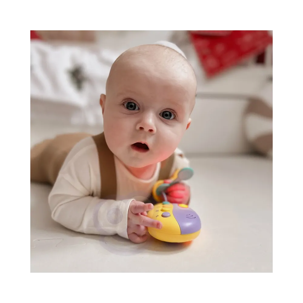 WOOPIE BABY Interaktywne Kluczki Samochodowe z Pilotem Gryzak 2w1