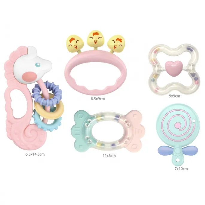 Bezpieczne grzechotki sensoryczne dla dzieci