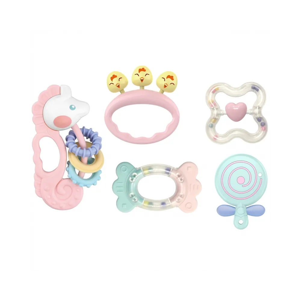 WOOPIE BABY Zestaw Gryzaków Grzechotek Sensorycznych