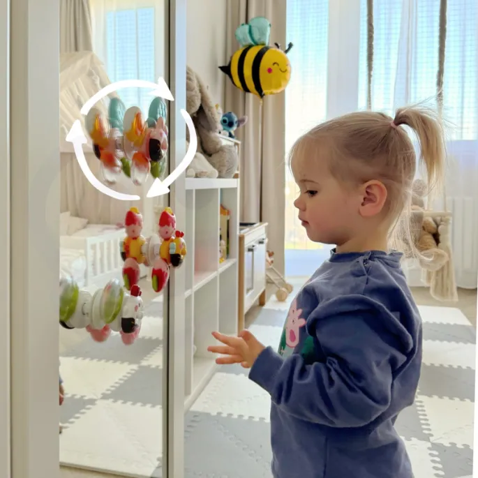 Spinner kurczak z gumowymi elementami do wciskania