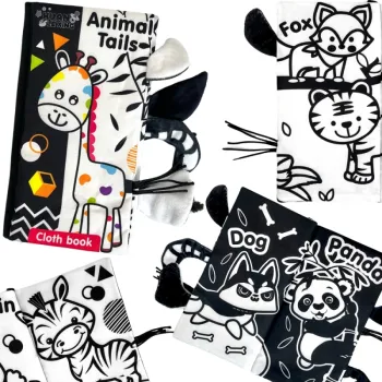 Książeczka kontrastowa dla niemowląt Woopie