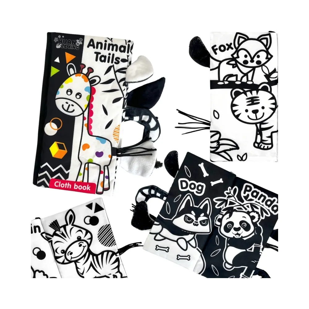 Książeczka kontrastowa dla niemowląt Woopie