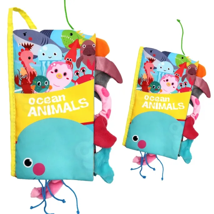 Książeczka sensoryczna z szeleszczącymi stronami