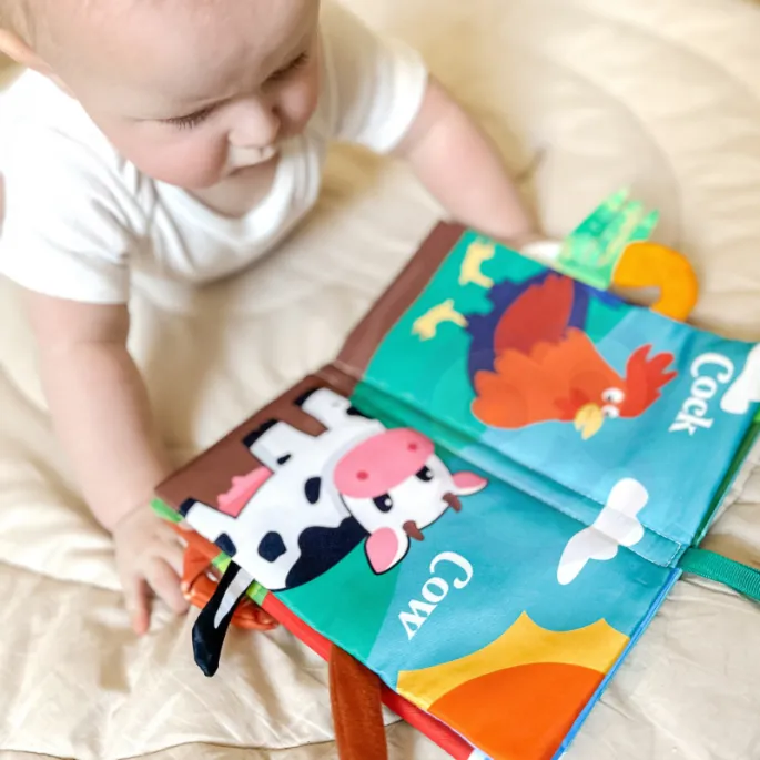 Wodoodporna książeczka dla dzieci, łatwa do czyszczenia