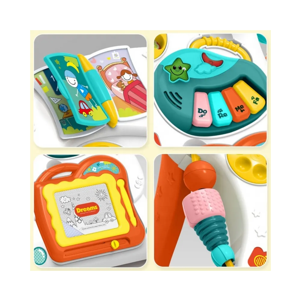 WOOPIE BABY Grający Chodzik z Znikopisem