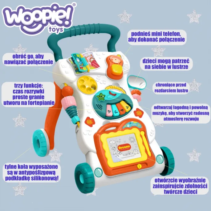 Znikopis magnetyczny w zestawie z chodzikiem