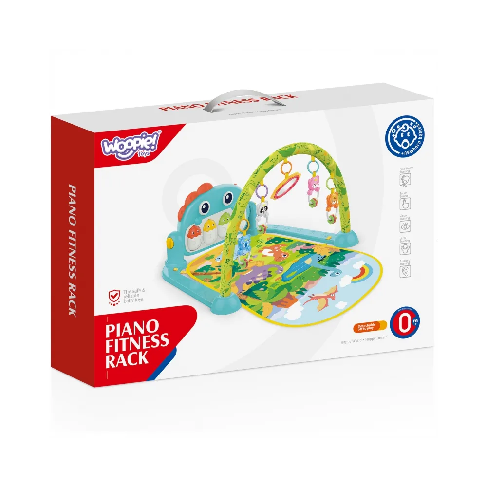 WOOPIE BABY Mata z Pałąkiem Dino