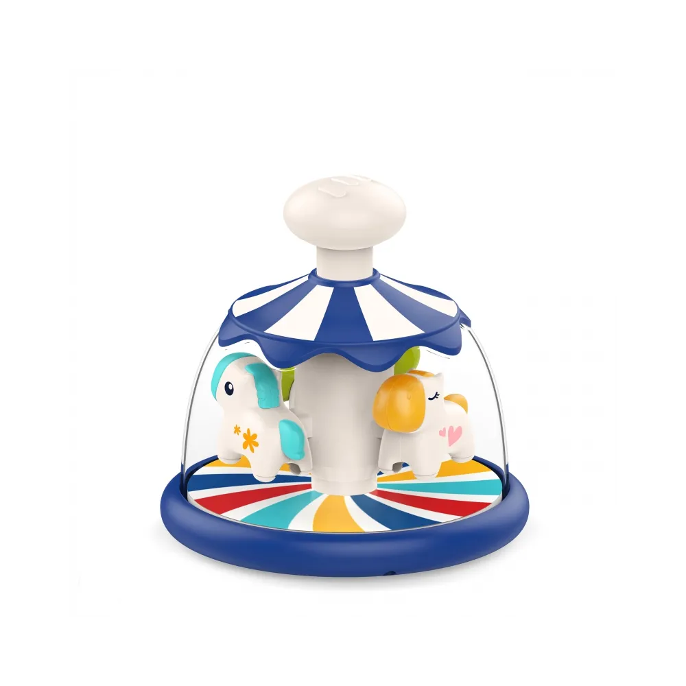 WOOPIE BABY Kolorowe Koniki Niebieski Bączek Karuzela