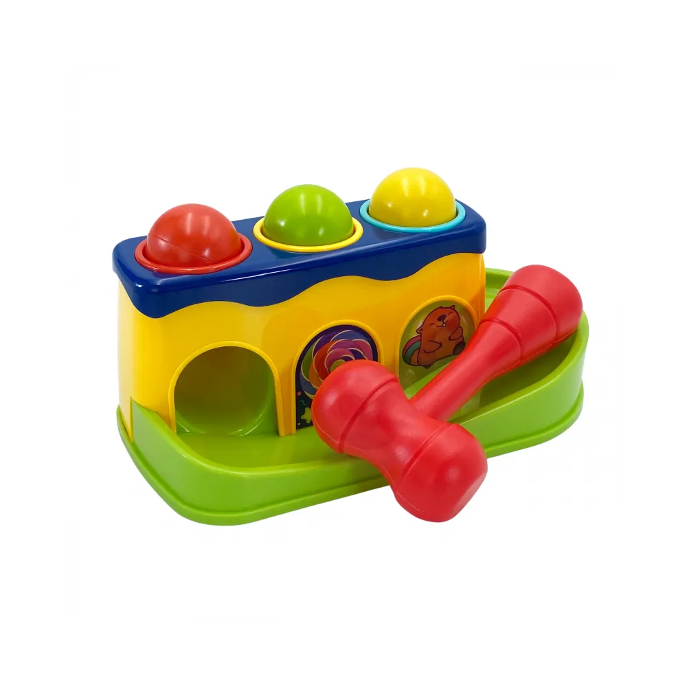 WOOPIE BABY Kolorowa Przebijanka Wbijanka z Młoteczkiem Montessori