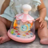 WOOPIE BABY Kolorowe Zwierzątka Różowy Bączek z Kulkami Karuzela