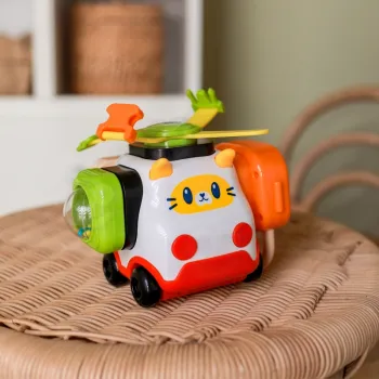 WOOPIE BABY Montessori Manipulacyjny Zestaw Konstrukcyjny Samochód Kotek 1