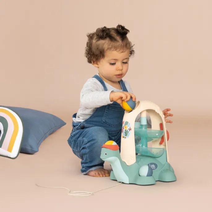 Interaktywny tor kulkowy dla maluchów