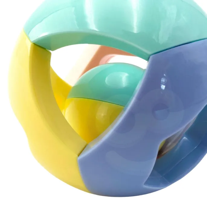 Uchwyty z gumy w grzechotce kulowej dla większego komfortu.