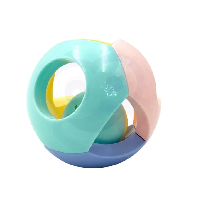 Praktyczna grzechotka do łatwego czyszczenia dla młodych rodziców.