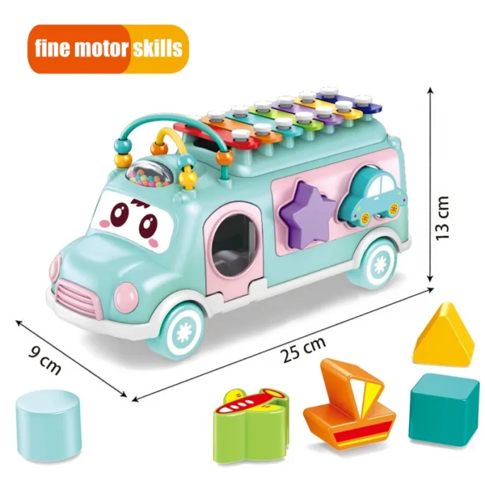 Sorter z cymbałkami dla maluchów