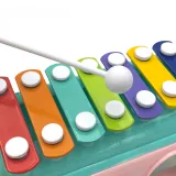 WOOPIE BABY Samochodzik Muzyczny Sorter z Cymbałkami Zielony