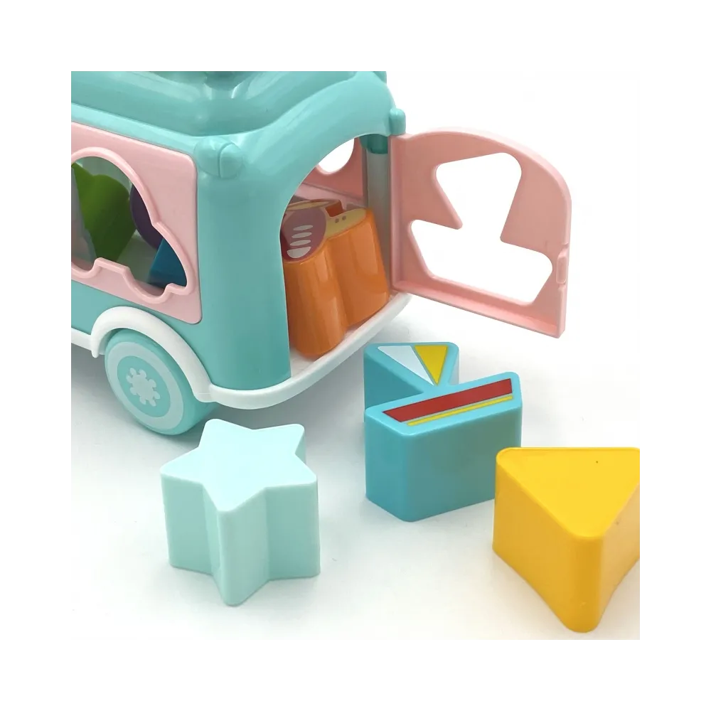 WOOPIE BABY Samochodzik Muzyczny Sorter z Cymbałkami Zielony