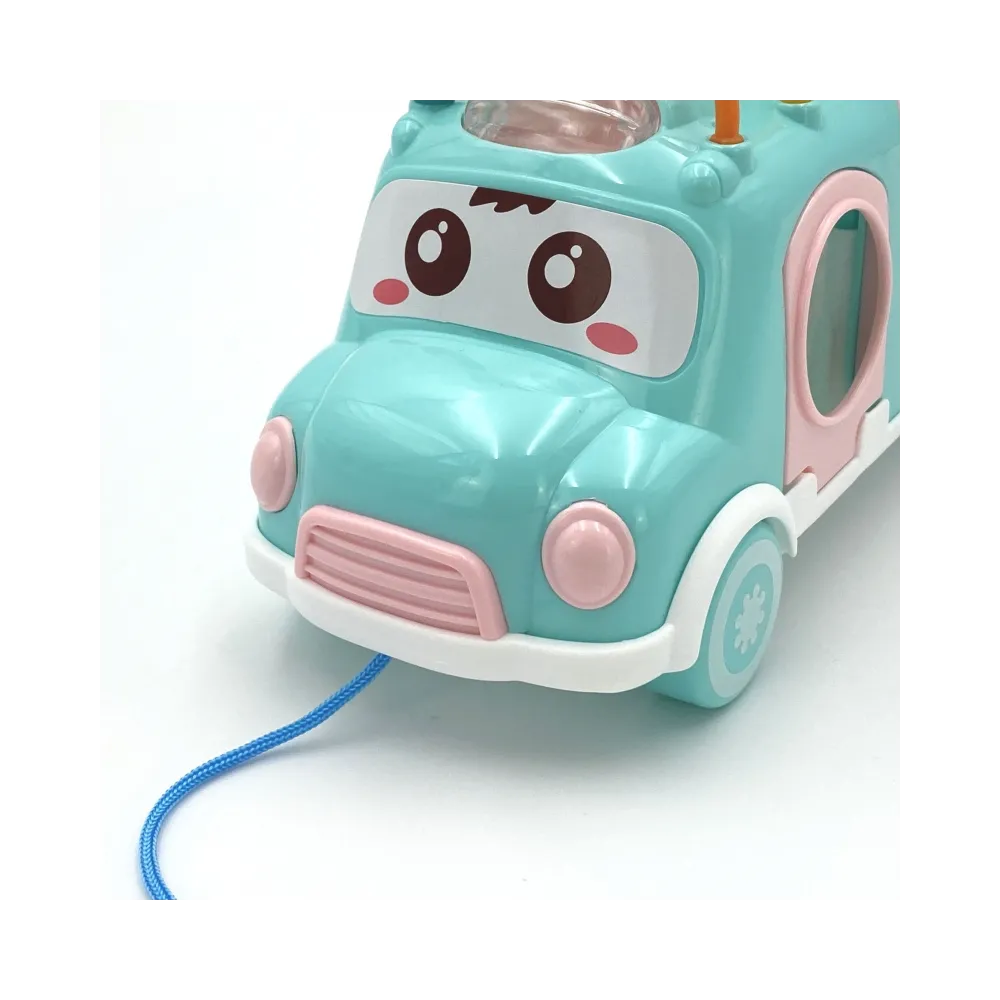 WOOPIE BABY Samochodzik Muzyczny Sorter z Cymbałkami Zielony