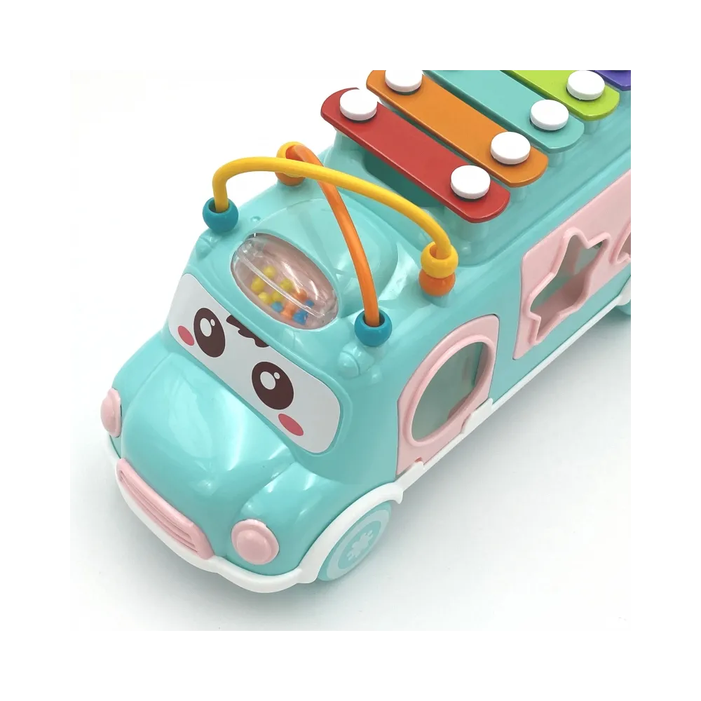 WOOPIE BABY Samochodzik Muzyczny Sorter z Cymbałkami Zielony