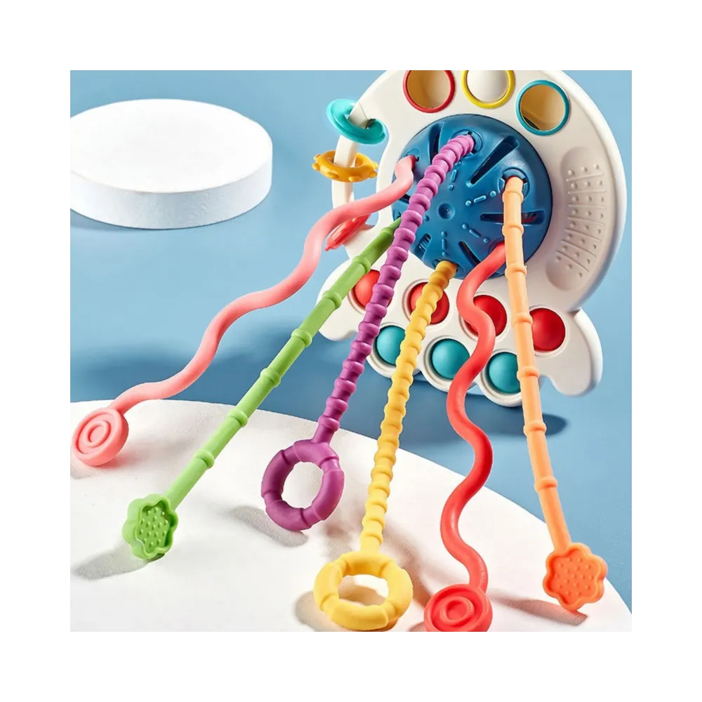 WOOPIE BABY Zabawka Sensoryczna Montessori Gryzak Wielofunkcyjny 0+