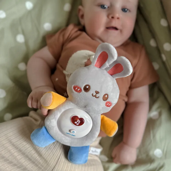 Bezpieczna przytulanka dla malucha