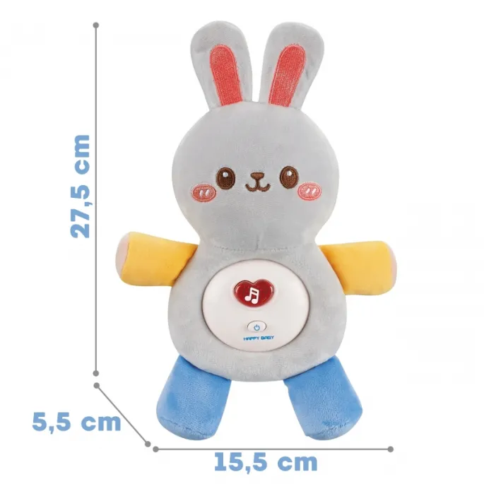 Delikatna zabawka pluszowa dla najmłodszych