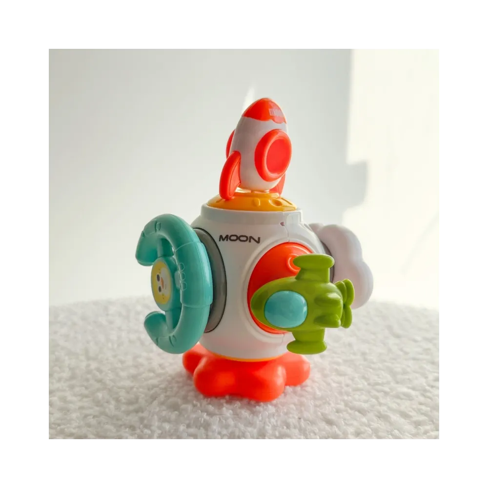 WOOPIE BABY Piłka Kosmiczna Rakieta 6w1 Montessori 18m+