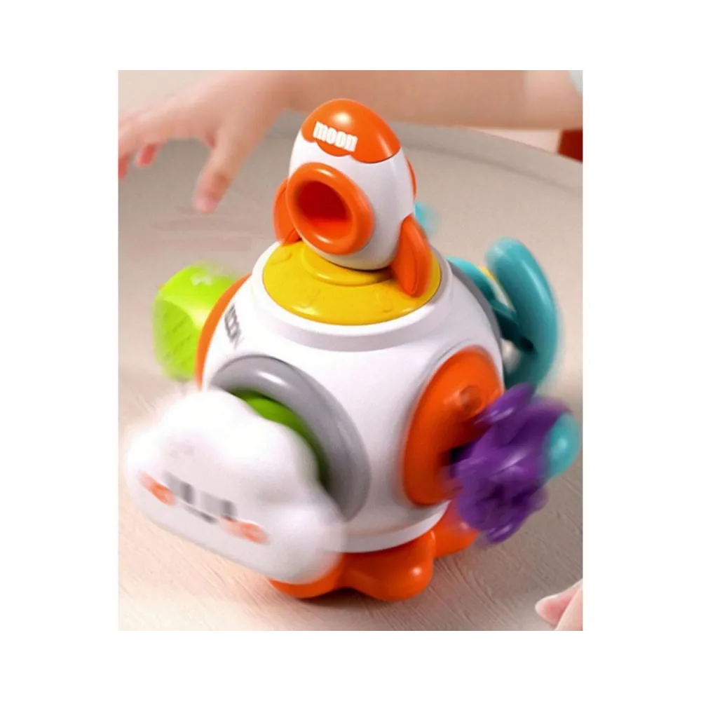 WOOPIE BABY Piłka Kosmiczna Rakieta 6w1 Montessori 18m+