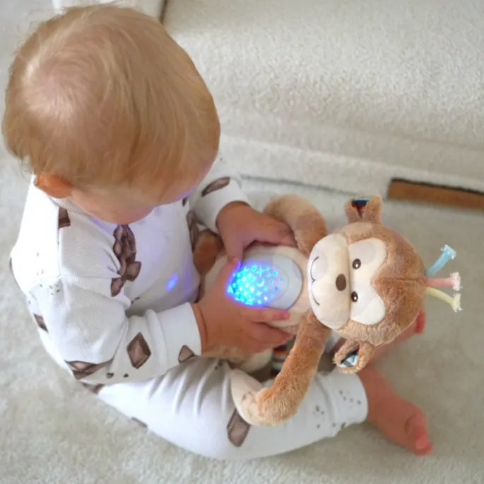 Owieczka projektor z kolorowym podświetleniem