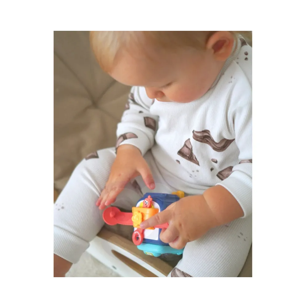 WOOPIE Pingwinek Montessori Piłka Sensoryczna 6w1