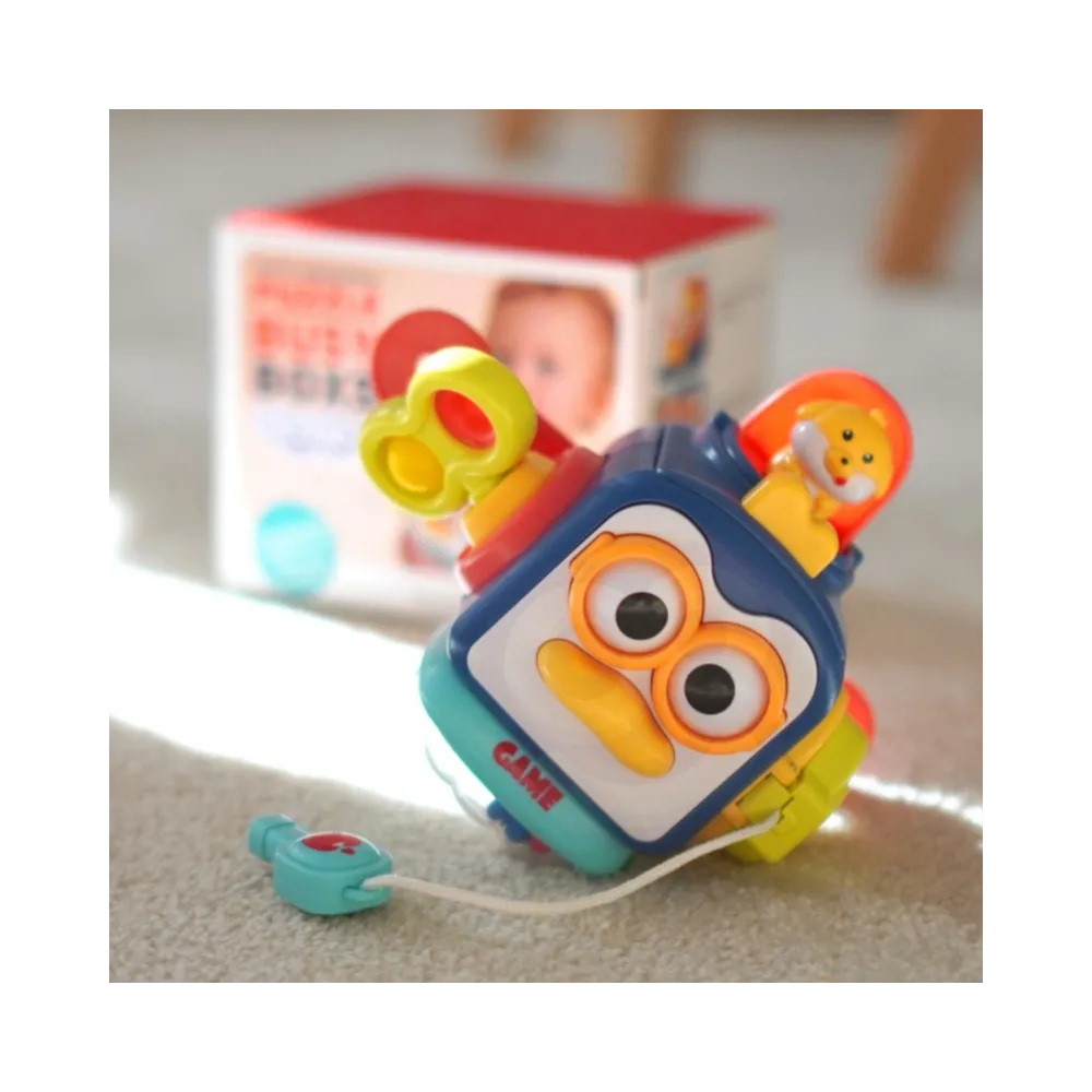 WOOPIE Pingwinek Montessori Piłka Sensoryczna 6w1