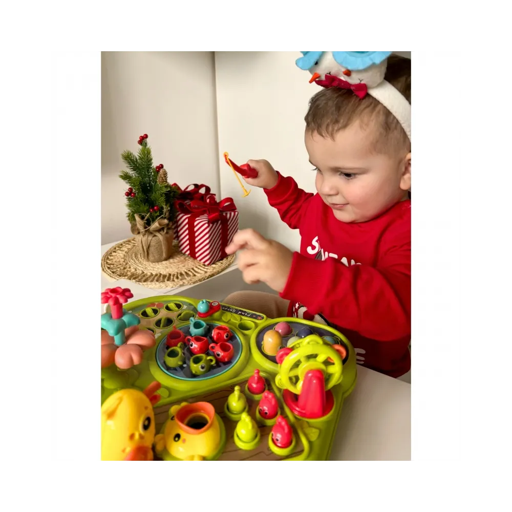 WOOPIE BABY Interaktywny Multistolik Edukacyjny 8w1 Montessori