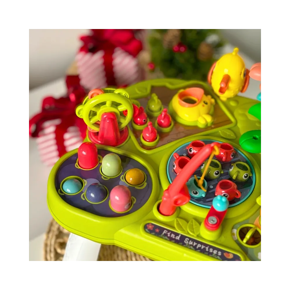 WOOPIE BABY Interaktywny Multistolik Edukacyjny 8w1 Montessori