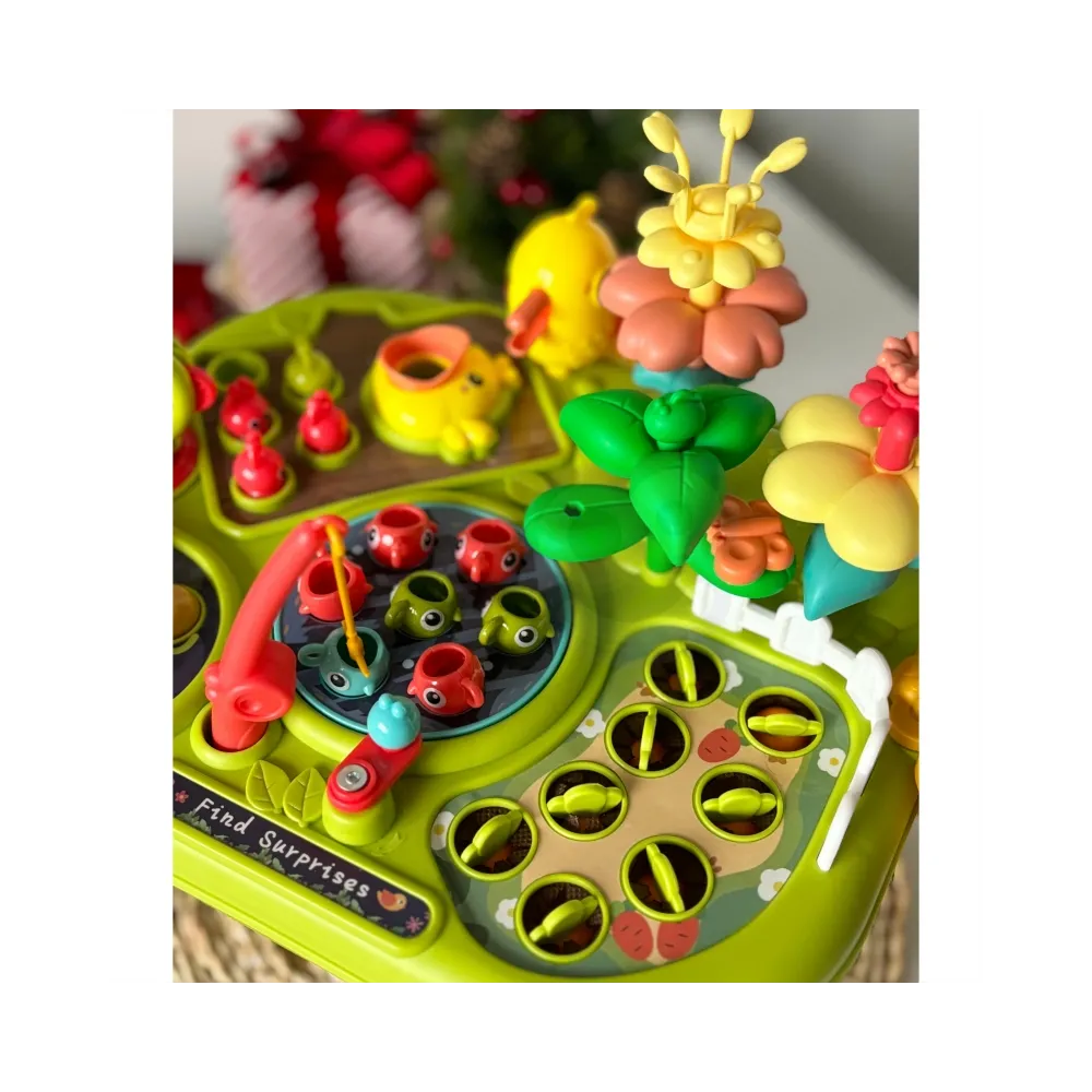 WOOPIE BABY Interaktywny Multistolik Edukacyjny 8w1 Montessori