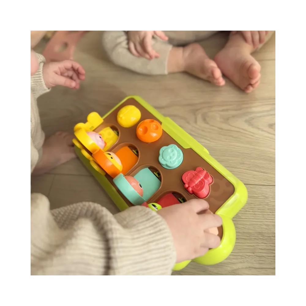 WOOPIE BABY Zabawka Edukacyjna Wyskakujące Zwierzątka Szczęśliwa Farma POP-UP