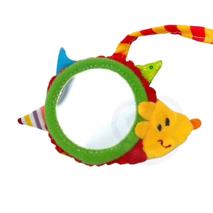 Miękka spirala do zabawy w łóżeczku i wózku dziecięcym.