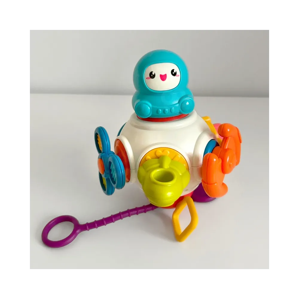 WOOPIE BABY Kostka Sześciościan Montessori Sensoryczna 8w1